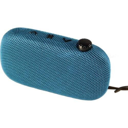 Wireless Mini TWS Bluetooth Speaker with Strap For Bicycling Hiking Travel Waterproof Portable Pocket Bass Subwoofer