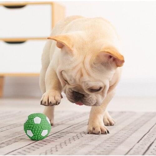 Safe Pet Dog Accessories Medium Small Puppy Play Chihuahua Toys Interactive Game Ball Squeaker Dog Toys for Small Large Dogs