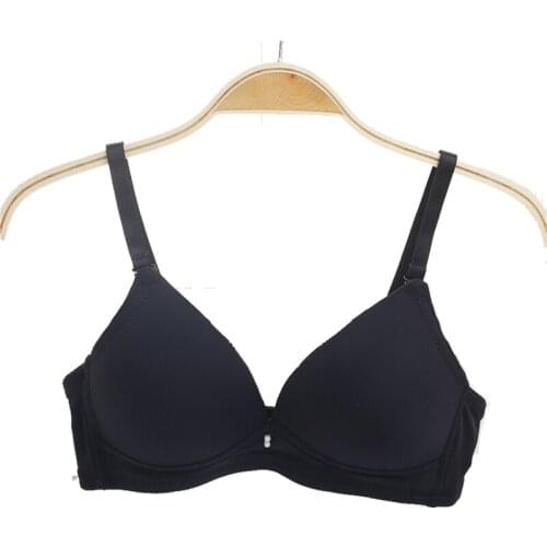 Deep V Cup Bras For Women Push Up Lingerie Seamless Bra Wire Free Bralette Comfortable Plunge Intimates Female Underwear Soft