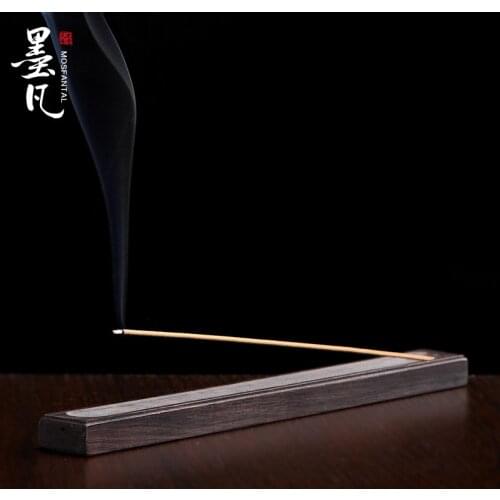 Ebony wood bedroom censers of incense and fragrant incense aroma of incense with coarse and fine incenses sink sandalwood