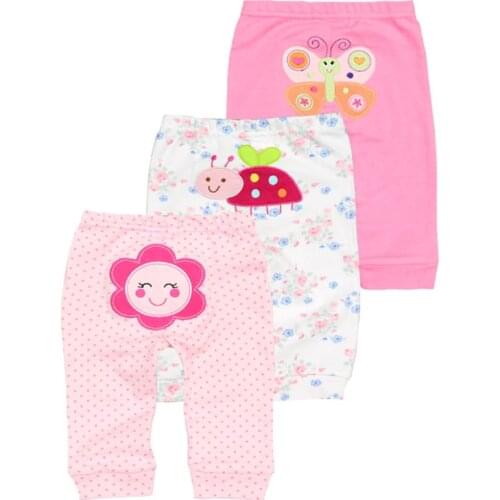 2020 Newest Baby Trousers Summer & Spring Fashion Cotton Infant Leggings Newborn Boy Pants Baby Girl Clothing 0-24 M Baby Pants