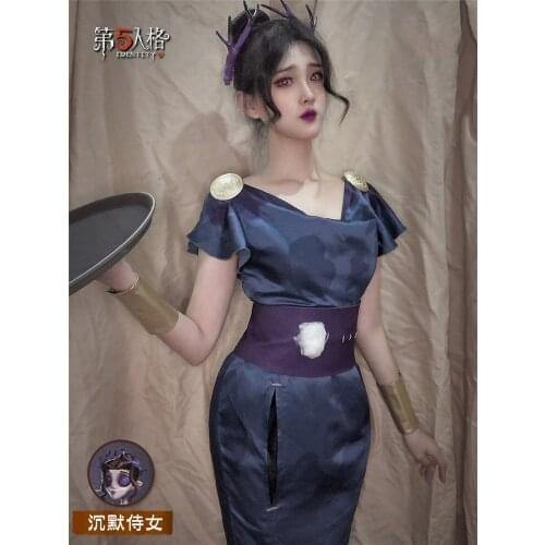 Game Identity V Cosplay Costumes Survivor Palace Of Silence Maid Cosplay Costume Original Skin Uniforms Clothes Dresses