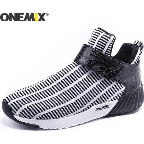 ONEMIX New Men Running Shoes Winter Men Sports Shoes Warm Height Increasing Shoes Women Outdoor Sport Shoes Men Sneakers Men