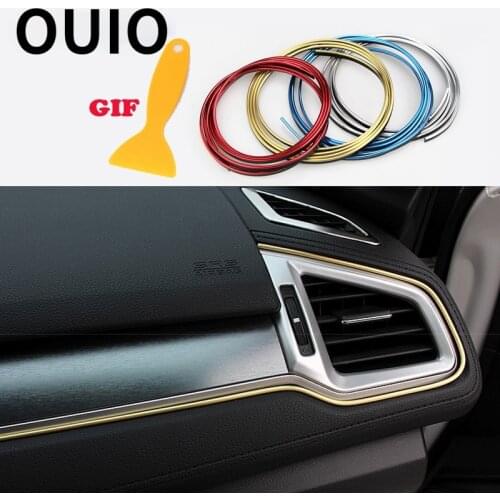 Car Styling Door Dashboard Air Outlet Interior Mouldings Trims For Mercedes Benz W204 W203 W205 W213 W212 CLA GLA B C clase AMG