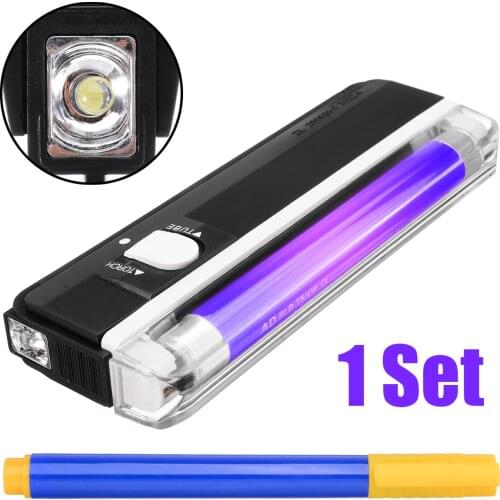 1 Set Ultraviolet Handheld Torch Property Marking Kit Replacement For Credit Car Smart Water Tools Lighting