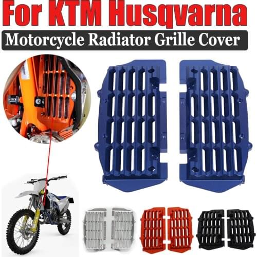 Radiator Grille Guard Grill Cover Protector For Husqvarna TC TE TX FC FE FX 125 150 250 300 350 400 450 2017-2020 Accessories