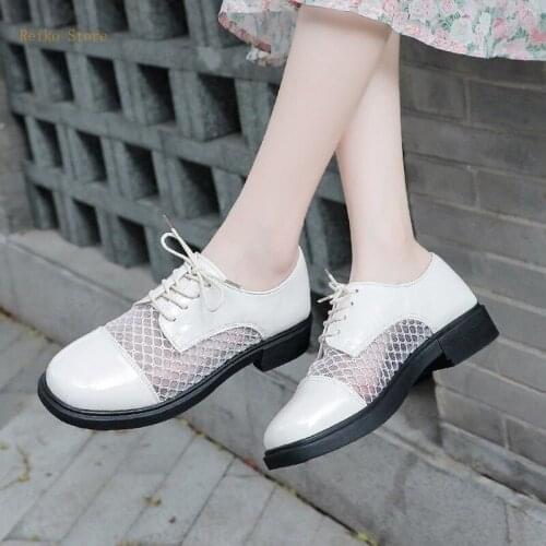 Pumps Womens 2021spring New Korean Style All-Matching Strap Square Toe Mid-Heel Chunky Heel Hollow Breathable Coros Shoes