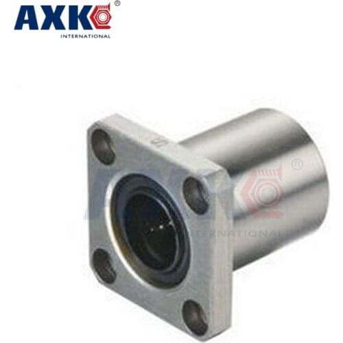 2pcs/lot .Square Flange Linear Motion Bushing Ball BearingLMK6 8 10 12 13 16 20 25 30 35 40 50 60UU