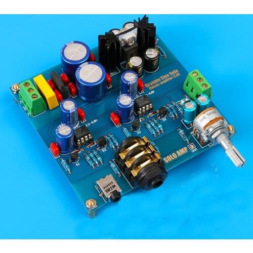 2018 Sale Top Fashion Breadboard Ac/dc12v-18v For Audio Hifi Headphone Amplifier Kit Base On Solo Amp Diy Kits With Op Ne5534