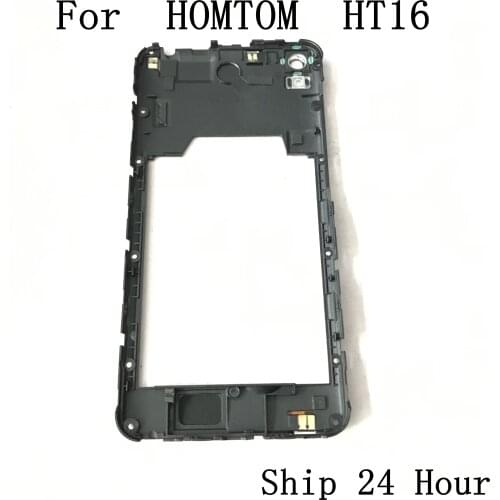 Used Back Frame Shell Case + Camera Glass Lens For Homtom HT16 3G Smartphone MT6580 Quad Core 5.0 Inch HD 1280x720 Free Shipping