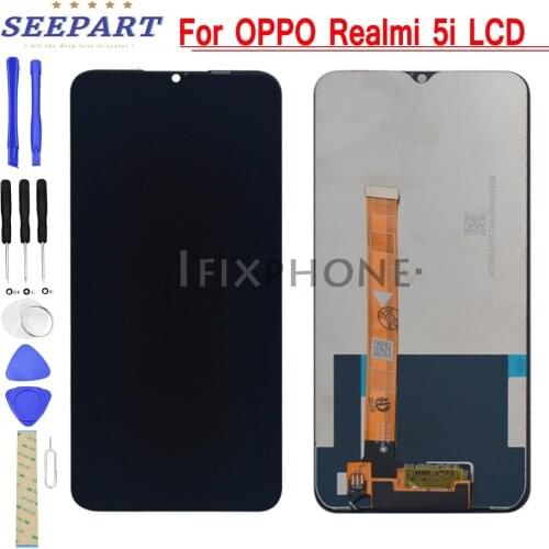 OPPO Realmi 5i LCD For Amoled OPPO Realmi 5i Display LCD Display Touch Screen Digitizer Assembly Display for Oppo Realmi 5i LCD