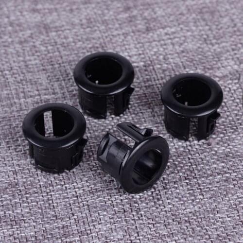 DWCX 4pcs Plastic Parking Sensor Retainer Set Black Fit for Lexus TOYOTA ES350 Hs250h 8934833010