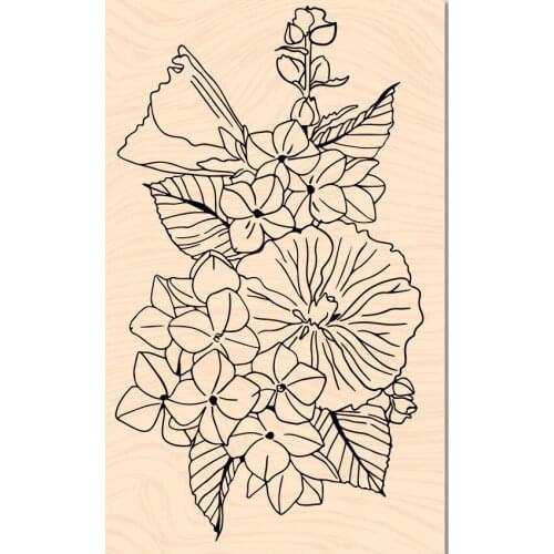 French transparent Clear Silicone Stamp/Seal for DIY scrapbooking/photo album Decorative clear stamp sheets B0962