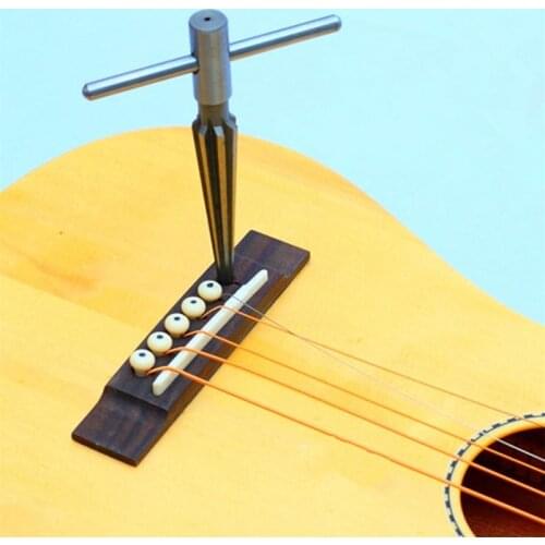 Guitar Pickup Guitarra Bridge Pin Hole Drilling Reaming Tapered 5-degree 6 Fluted Luthier Repair Tool For Musical Instrument