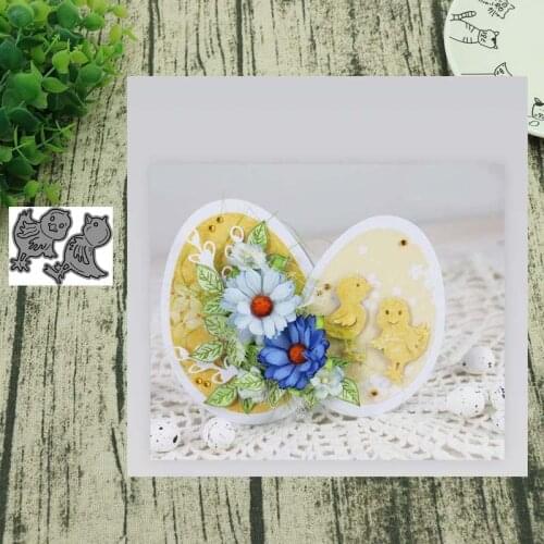 AddyCraft Metal Cutting Dies cut die mold Little yellow duck Scrapbook paper craft knife mould blade punch stencils dies