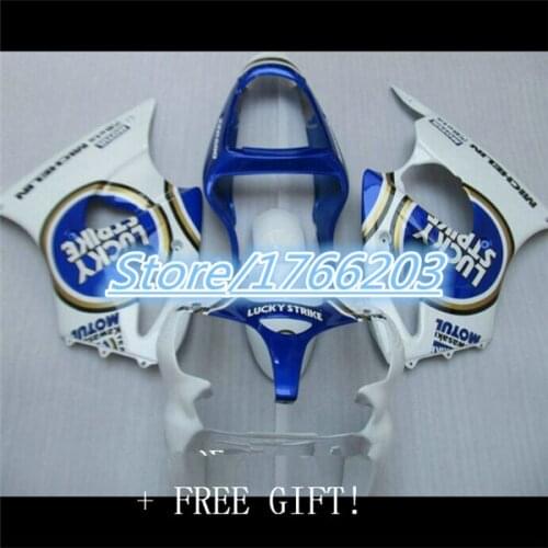 Fairings for Kawasaki ninja ZX6R 2000 2001 2002 white ZX6R 00-02 fairing kits Motorcycle Accessories & Parts