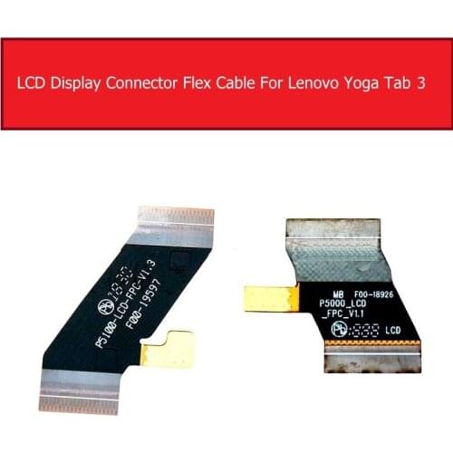 LCD Display Connector USB Flex Cable For Lenovo Yoga Tab 3 8" YT3-850F 10" YT3-50F/M/L P5100 P5000 LCD Connect MainBoard Cable