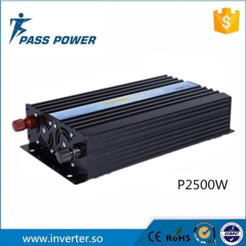 CE RoHS Approved pure sine wave 2500w inversor 24v para 110v, off grid inversor