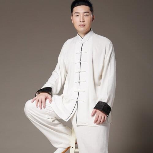 2021 Unisex wing chun kung fu tai chi uniform traditional Chinese clothing martial arts set Free shipping