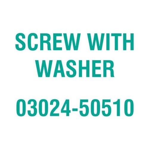 For Kubota 03024-50510 SCREW WITH WASHER