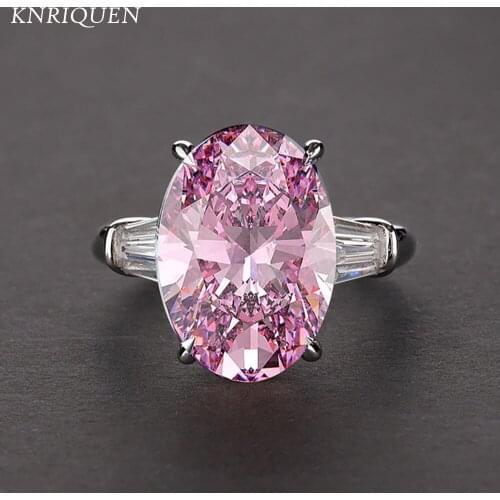 Vintage 100% Sterling Silver 925 Rings Oval Amethyst Topaz Aquamarine Stone Wedding Bands for Women Anniversary Gift Wholesale