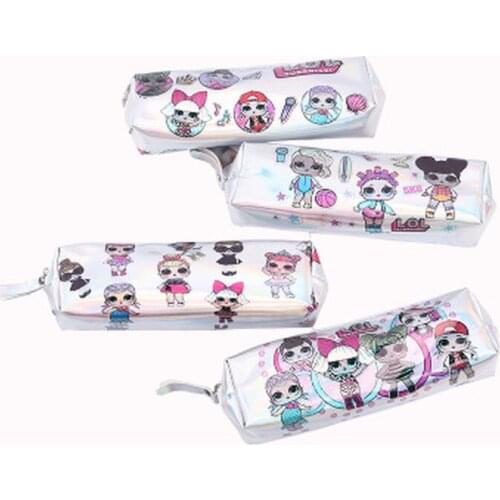 1 Pcs New Girl Pencil Bag Pencil Case Cute Novelty Stationery Kawaii Bag Student Pen Case Korean Bags Kawaii School Supplies