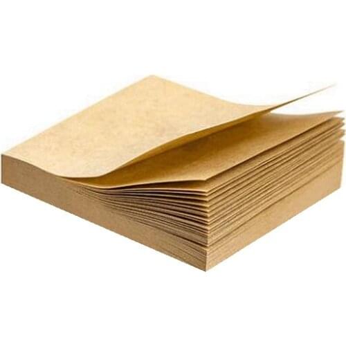 80sheets/bag kits can be torn Kraft paper post creative note book message sticker small book label notice times note stick