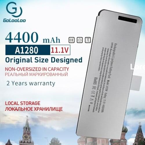 Golooloo 4400MAh 49Wh Laptop Battery For APPLE A1280 MB771 For MACBOOK 13" MB466J/A MB467*/A MC516CH/A