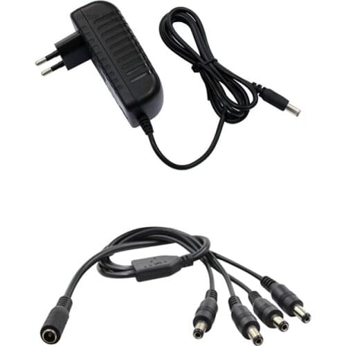 DC 12V for 4 camera Video Surveillance System