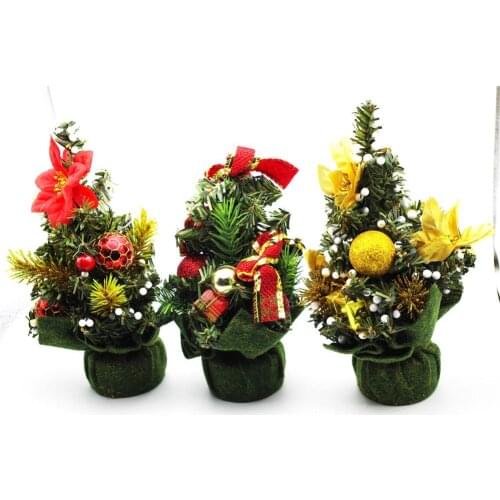 Santa Artificial Christmas Foam Tree Green Stand Traditional Xmas Decoration New