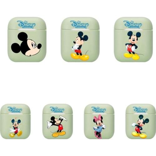 Mickey Soft Silicone Cases For Apple Airpods 1/2 Protective Case Bluetooth Wireless Earphone Cover For Apple Air Pods