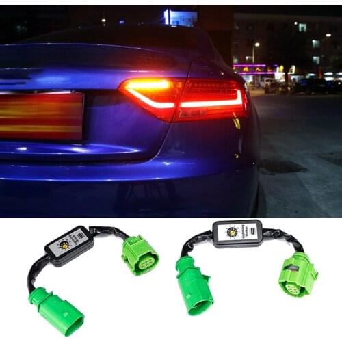 NEW-Car Dynamic Add-on Module Cable Wire Harness Tail Light Turn Signal Indicator LED Taillight For- A5 S5 RS5 2012-2019