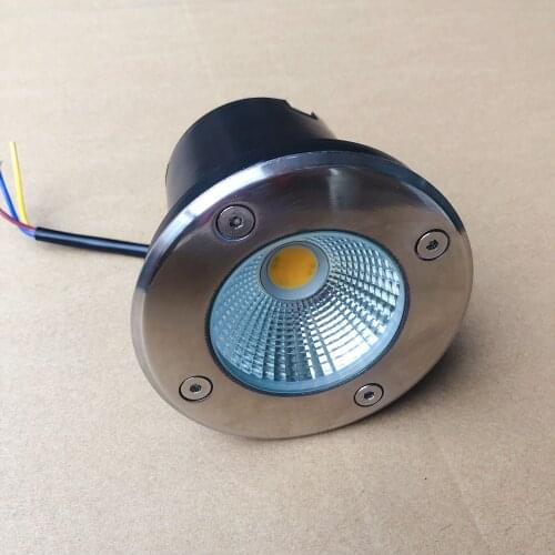 ONDENN LED Buried Lamps Waterproof 15W COB LED Underground Light AC85-265V DC12V Garden Yard Road Spotlight Warm Cool White