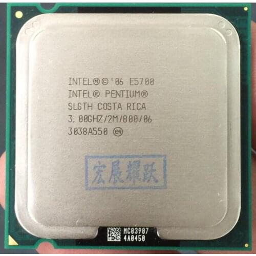 PC computer Intel Pentium Processor E5700 Dual-Core CPU LGA 775 100% working properly Desktop Processor