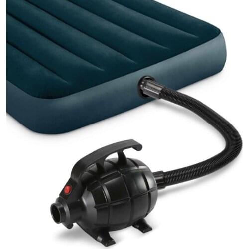 Practical Effective Black Air Pump Air Mat Grenade Pump For Tumbling Inflatable Pump For Humanized Home Air Bed Air Track Pump