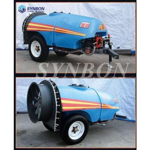 SYNOBN new disinfection mist sprayer agricultural Tractor drag type orchard sprayer lawn sprinkler SYQ750