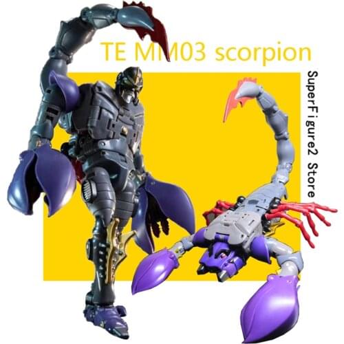 Transformation TE Element MM-03 MM03 Giant Scorpion Beast War BW Mouse Deformation Mini Action Figure Robot Toys Pre-sale