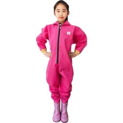 Outdoor Hunting Catch Fish Underwater Sports Beach Wading Trousers Kids Pvc Waterproof Fishing Rain Pants Rain Boots Children