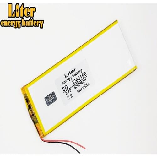 Inner Exchange Battery for 8" Chuwi Hi8 windows Tablet 3263156 5000mAh Batteries Cell Replacement free shipping Track number