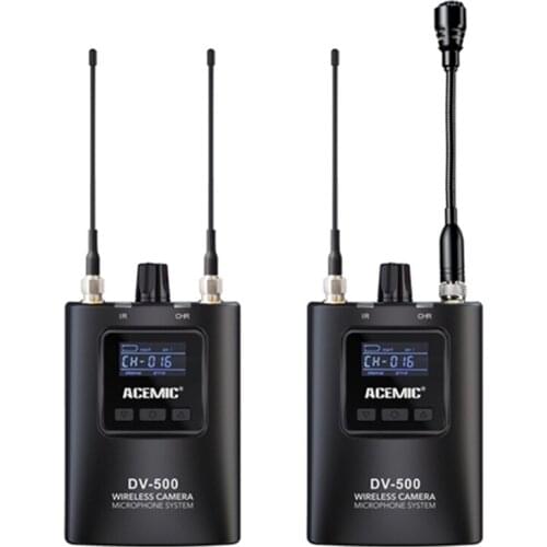 ACEMIC DV-500 High Quality Professional Video Camera Condenser Stereo Microphone For DV Recording