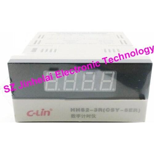 100%New and original HHS2-3R(CSY-5ER) C-Lin Time relay AC220V Digital timer