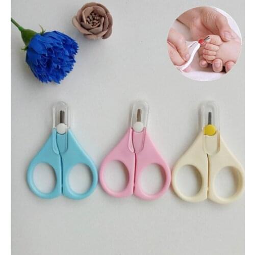 2019 New Kids Baby Safety Manicure Nail Cutter Clippers Scissors Lovely Mini Clipper Trimmer Baby Nail Care Random Color