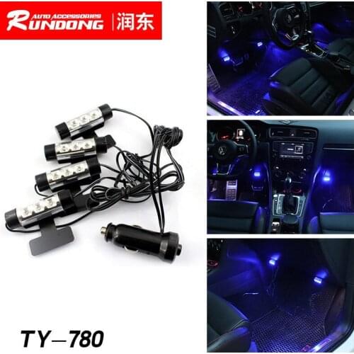Car interior atmosphere lamp led foot interior blue light decorative lamp ty-780