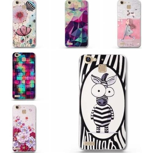 For Huawei GR3 Soft TPU Case for Huawei GR3 Enjoy 5S Flowers Daisy Plants Fruit Leaves pattern Phone Case for Huawei G8 Mini