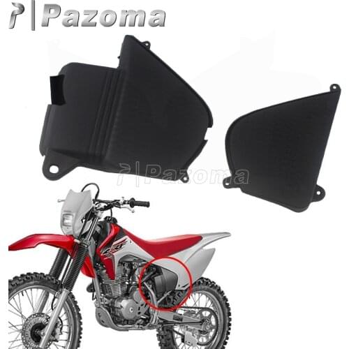 Motorcycle Black Plastic Battery Cover Box Side Guard For Honda CRF230F CRF 230F 2015 2016 2017 2018 2019 Motorbike Side Cover