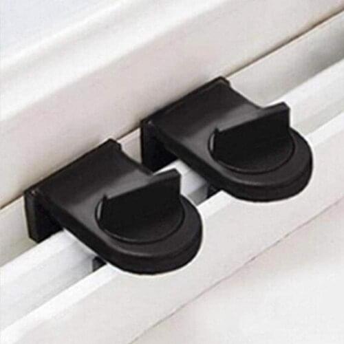 Kids Sliding Lock on Window Stopper Child Safety Adjustable Door Infant Sash Security Lock Anti-theft Window Insurance Locks