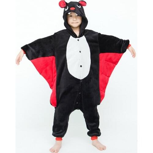 Bat Pajamas Kids Unicorn Stitch Onesie Pajamas For Children Animal Cartoon Blanket Baby Costume Winter Boys Girls Licorne Onesie