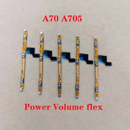 For Samsung A70 A80 A705 A805 button strip Power Volume Up/Down Flex Cable