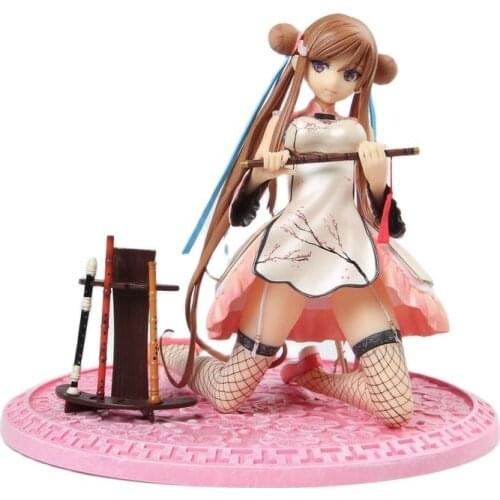 Anime Alphamax Chunmei Soft Breasts Can Be Undressed Action Figure Sexy Doll Flute PVC Collection Model Adult Masturbation Toy