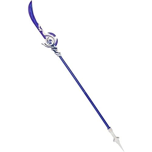 Game Genshin Impact Cosplay Props Raiden Shogun 180CM PVC Spear Baal Cosplay Weapon Halloween Carnival Custom Hand Made Prop